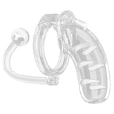 Man Cage 11 Male 4.5 Inch Clear Chastity Cage With Anal Plug - Adult Planet - Online Sex Toys Shop UK